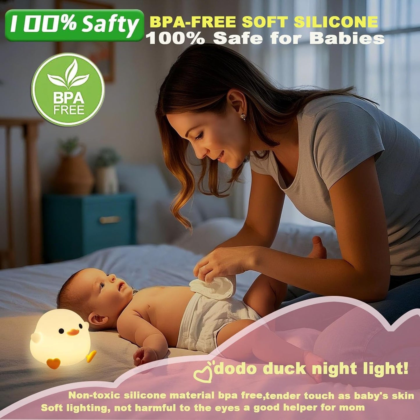 Adorable Duck Night Lamp