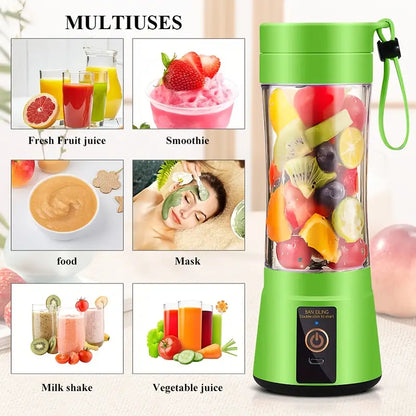 Portable USB Juice Blender - Rechargeable Personal Smoothie Maker