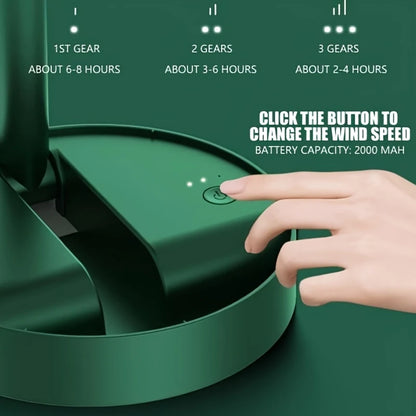 Rechargeable Telescopic Folding Fan