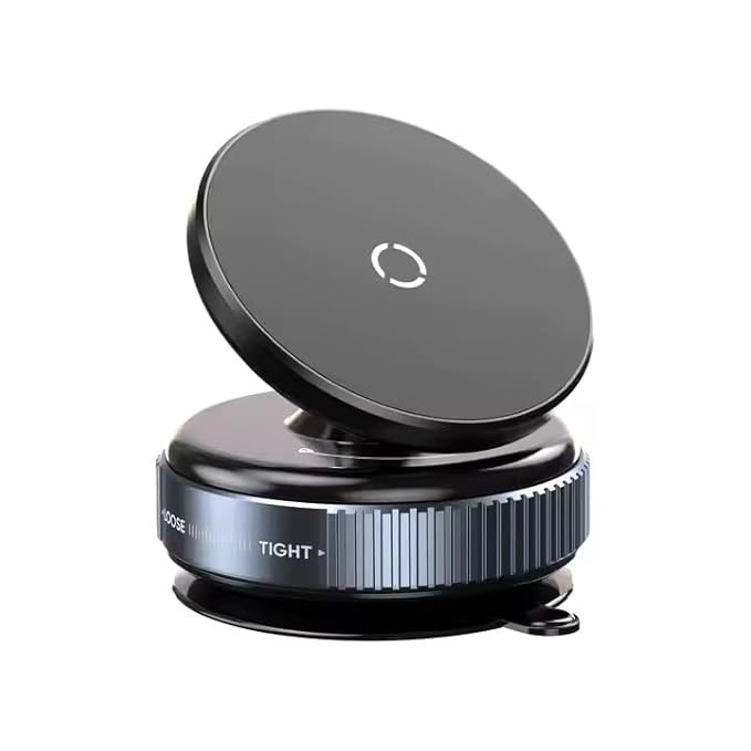 Ultimate Magnetic Vacuum Phone Mount: 360° Adjustable Car & Wall Holder
