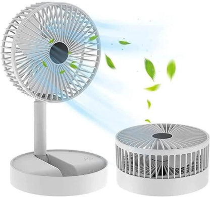 Rechargeable Telescopic Folding Fan