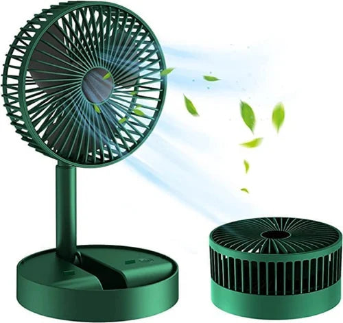 Rechargeable Telescopic Folding Fan