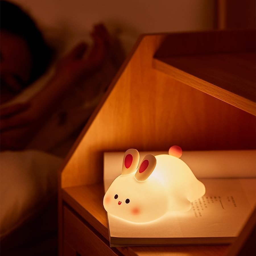 Kids Cute Little Rabbit Night Light