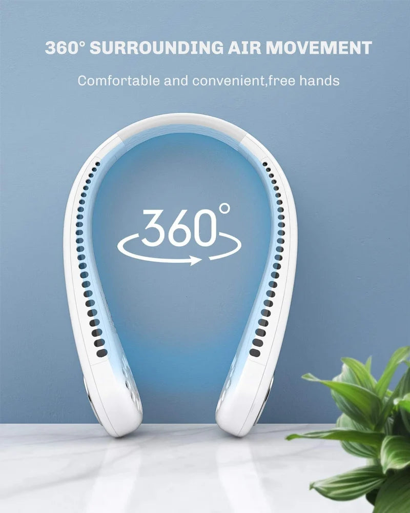 Portable Neck Fan - Hands-Free Cooling Anywhere