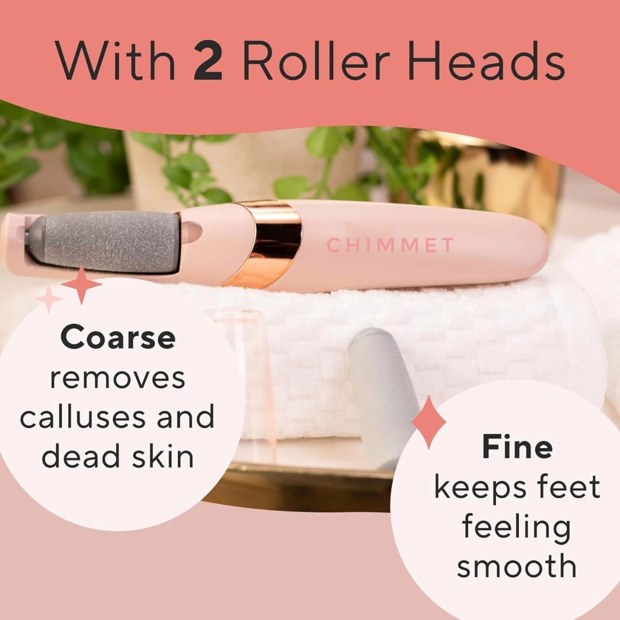 Electric Foot Callus Remover - Perfect Mother's Day Gift for Spa-Like Pedicures at Home