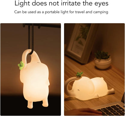 Elephant Night Light for Kids