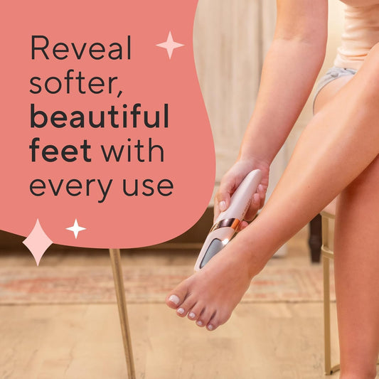 Electric Foot Callus Remover - Perfect Mother's Day Gift for Spa-Like Pedicures at Home
