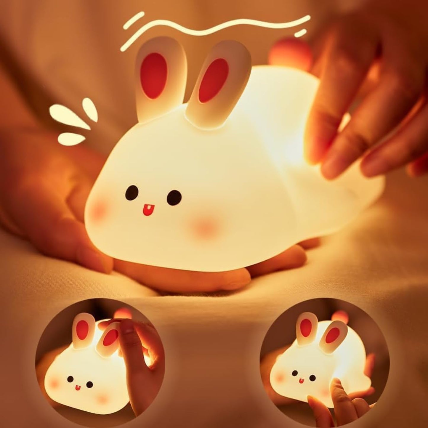 Kids Cute Little Rabbit Night Light