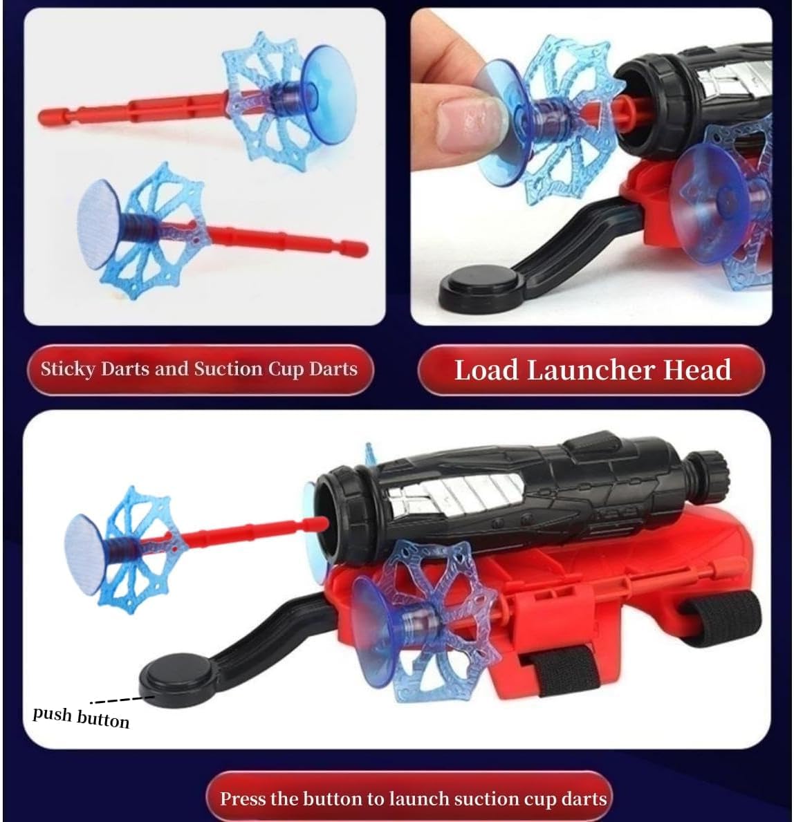 Kids Spider-Man Web Shooter Wristband - Superhero Role Play Toy