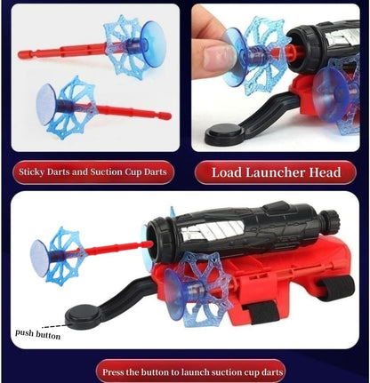 Kids Spider-Man Web Shooter Wristband - Superhero Role Play Toy