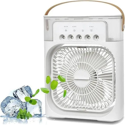 Portable Mini Air Cooler & Humidifier with Mist Spray Technology