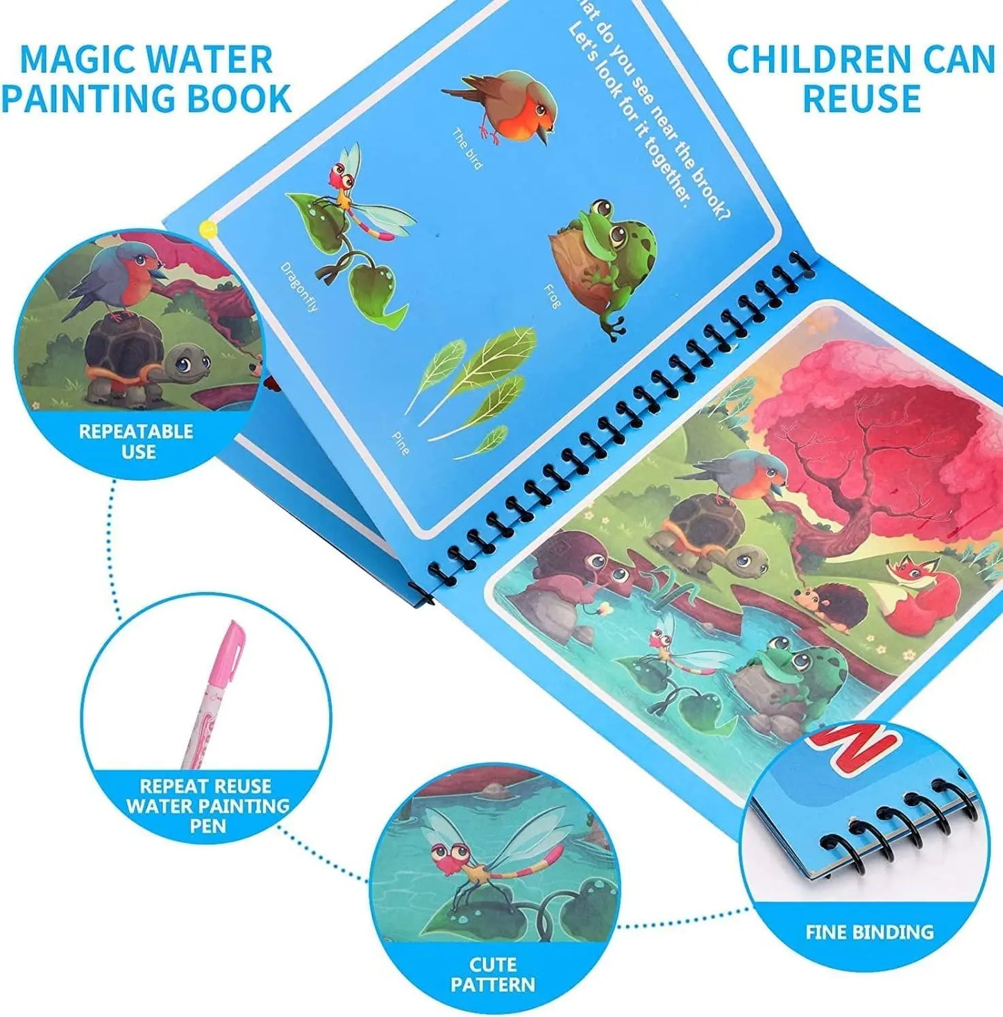 Magic Water Doodle Book