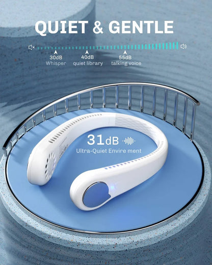Portable Neck Fan - Hands-Free Cooling Anywhere