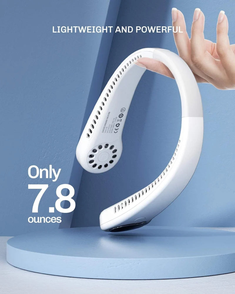 Portable Neck Fan - Hands-Free Cooling Anywhere