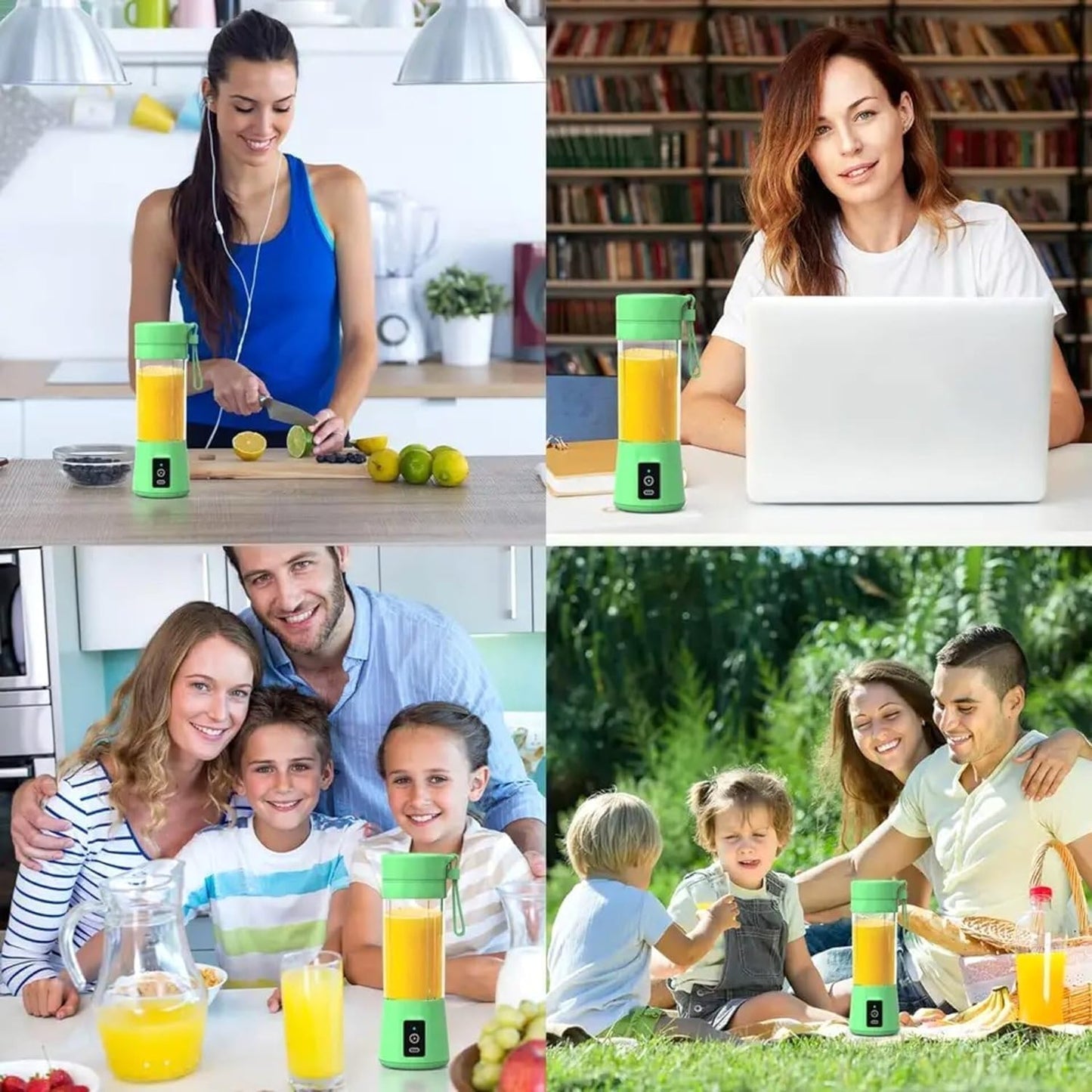 Portable USB Juice Blender - Rechargeable Personal Smoothie Maker