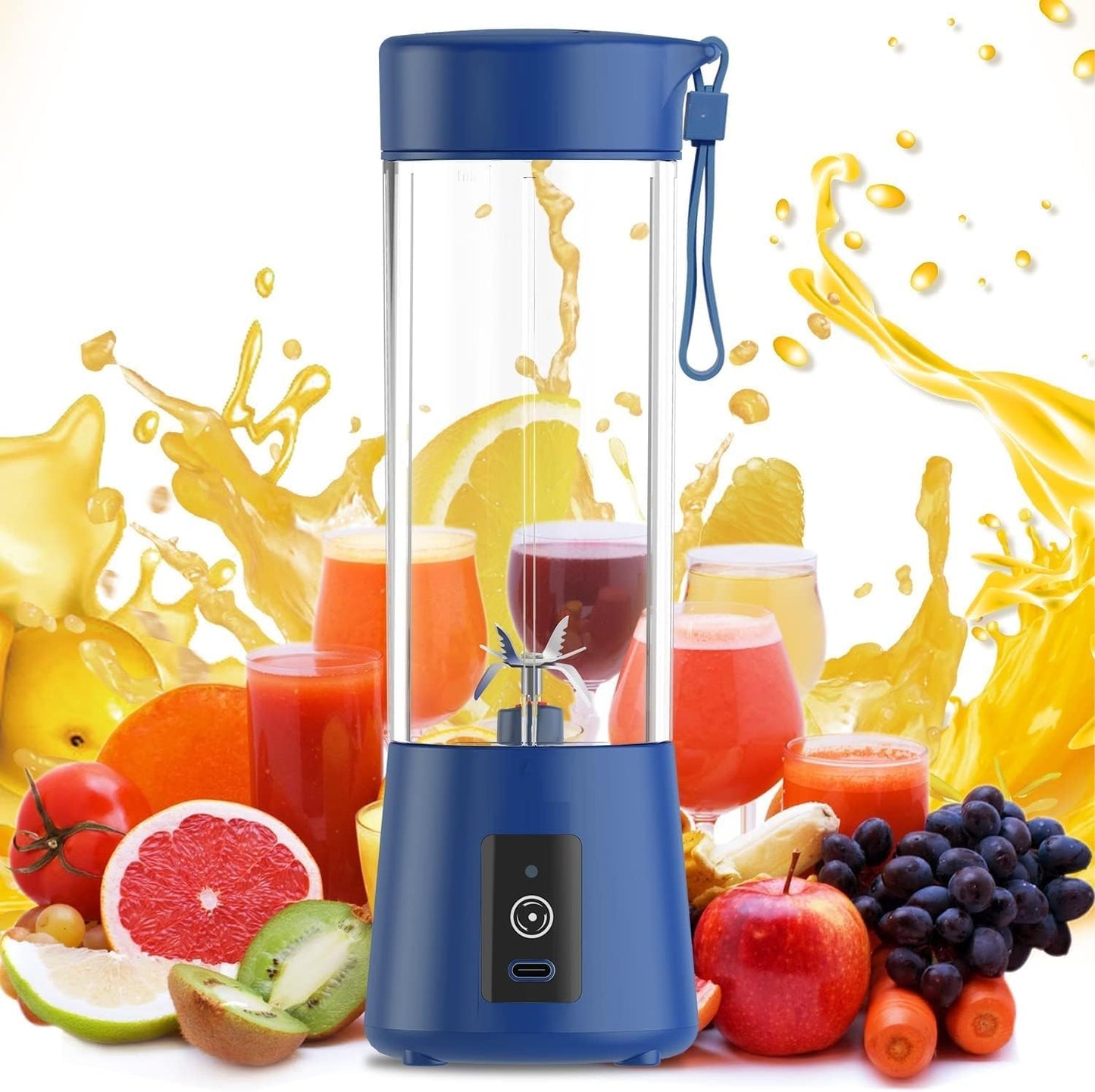 Portable USB Juice Blender - Rechargeable Personal Smoothie Maker