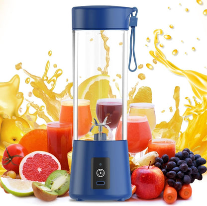 Portable USB Juice Blender - Rechargeable Personal Smoothie Maker