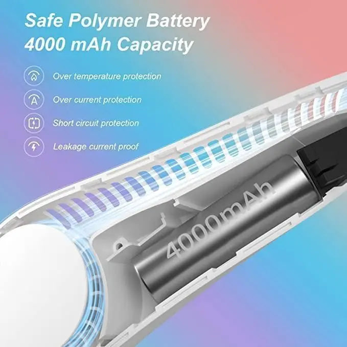 Portable Neck Fan - Hands-Free Cooling Anywhere