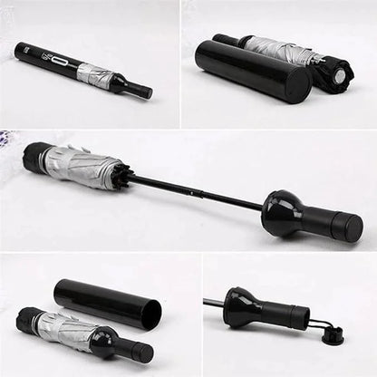 Bottle Beautiful Travel Umbrella - Compact Protection for Two