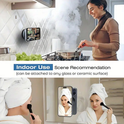 Ultimate Magnetic Vacuum Phone Mount: 360° Adjustable Car & Wall Holder
