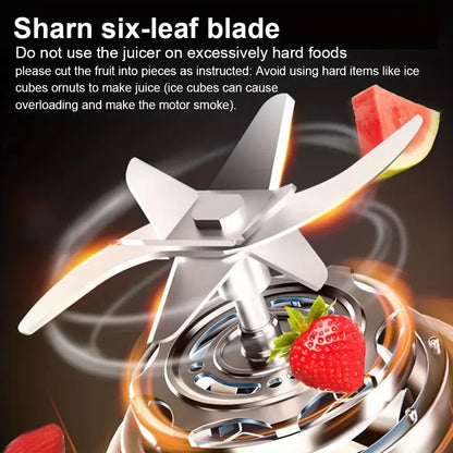 Portable USB Juice Blender - Rechargeable Personal Smoothie Maker