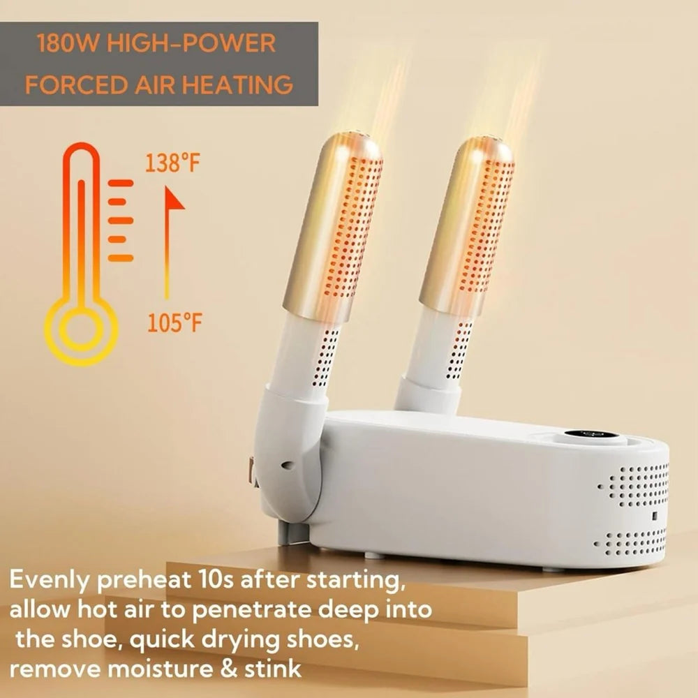 Portable & Foldable Shoe Dryer