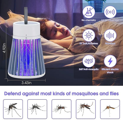 Rechargeable Mosquito Killer Lamp - Indoor UV Bug Zapper