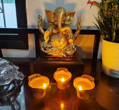Water-Activated LED Diyas