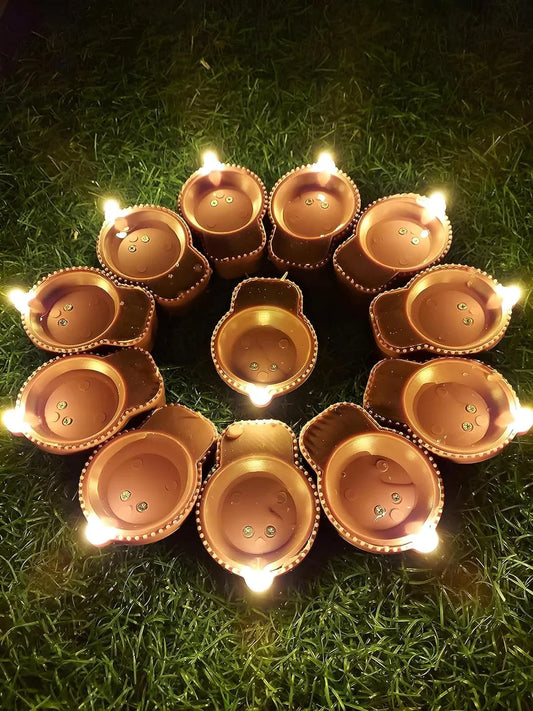 Water-Activated LED Diyas