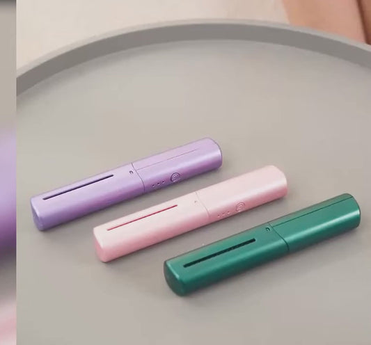 Meneflix Portable Mini Hair Straightener Cordless Rechargeable